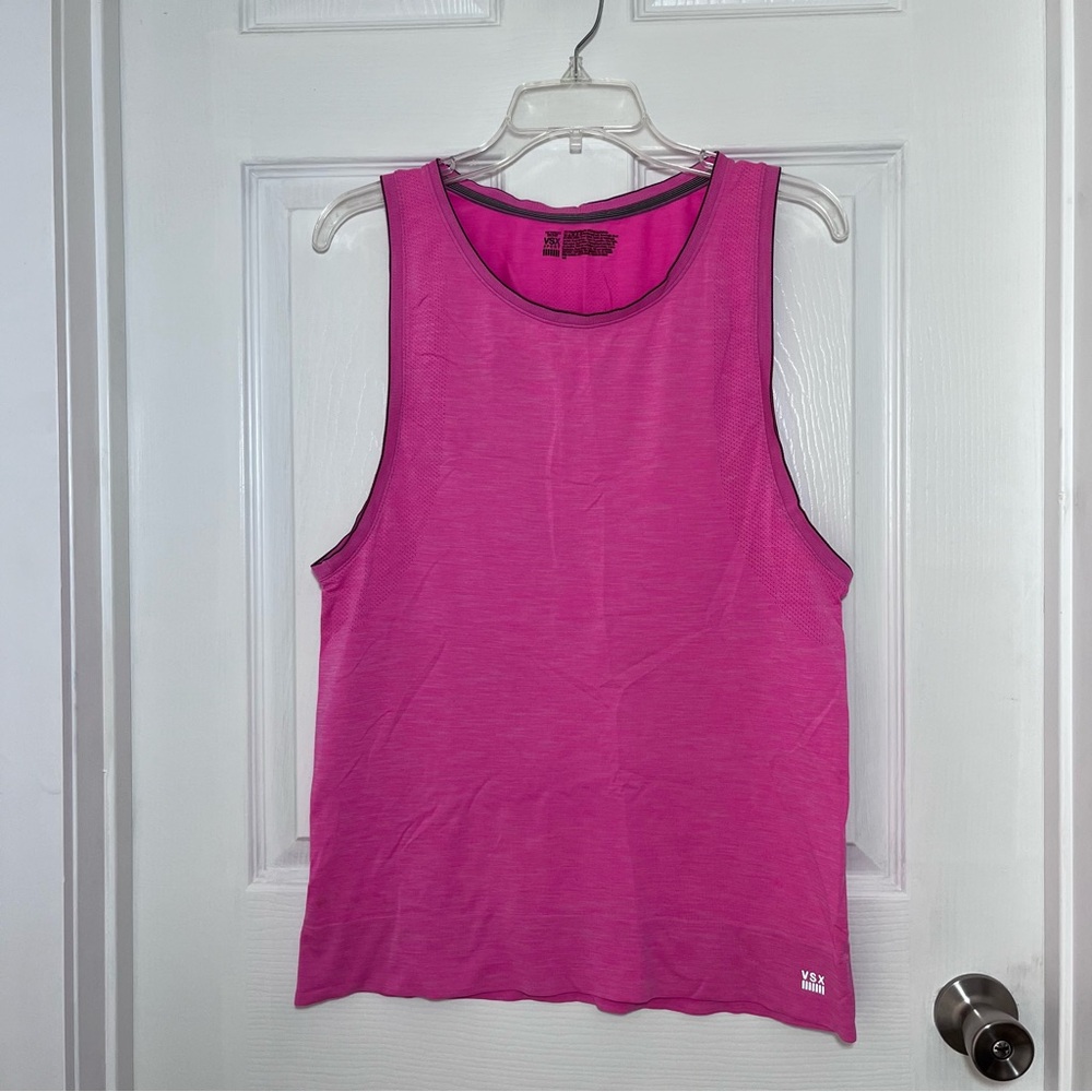 Victoria's Secret Marled Pink Tank Top